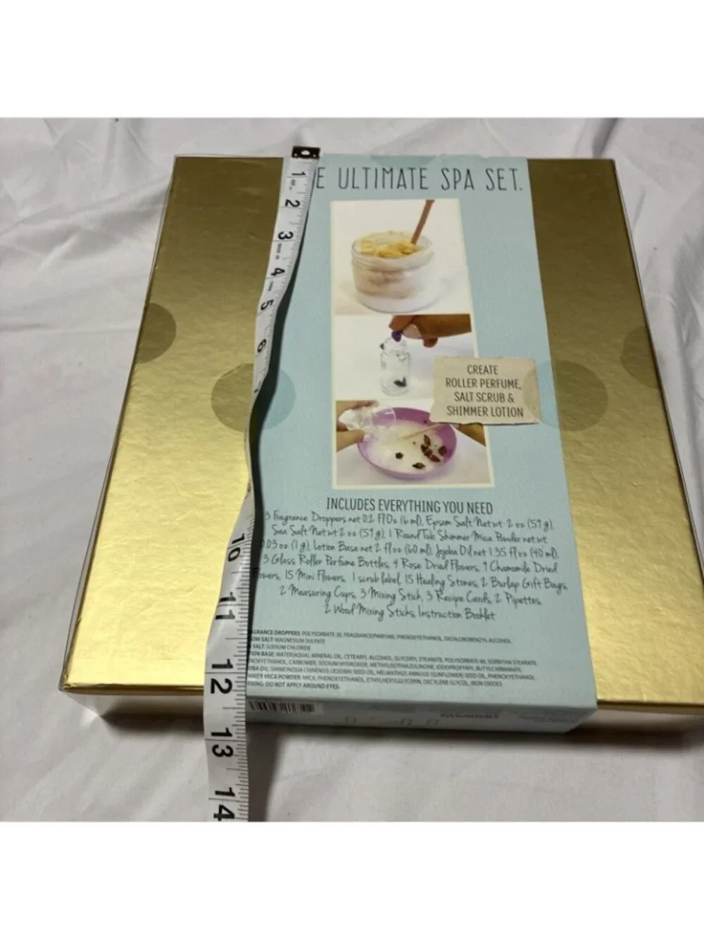 STMT DIY Signature Spa Set - Make Your Own Salt Scrubs, Lotion & Perfume - NEW